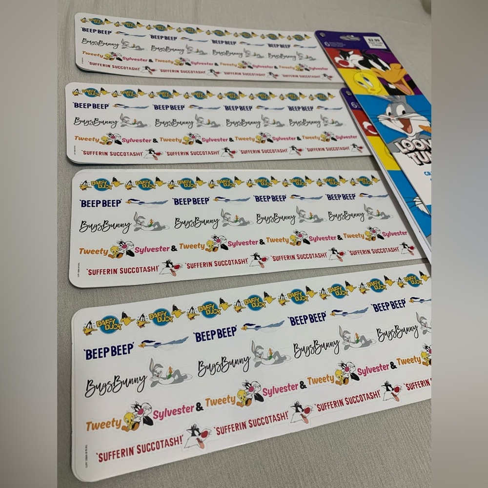 Looney Looney Tunes Craft Stickers - Picture 7 of 10